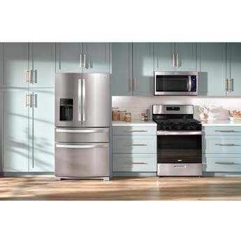 Whirlpool 36-inch 26 Cu. Ft. 4 Door Refrigerator : Fingerprint-Resistant Stainless Steel — thumbnail 21
