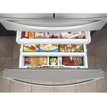 Whirlpool 36-inch 26 Cu. Ft. 4 Door Refrigerator : Fingerprint-Resistant Stainless Steel — thumbnail 34