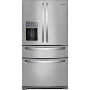 Whirlpool 36-inch 26 Cu. Ft. 4 Door Refrigerator : Fingerprint-Resistant Stainless Steel — thumbnail 37
