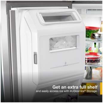 Whirlpool 36-inch 26 Cu. Ft. 4 Door Refrigerator : Fingerprint-Resistant Stainless Steel — thumbnail 46