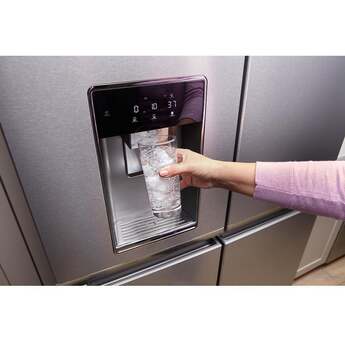 Whirlpool 36 Inch Counter-Depth 4-Door French Door Refrigerator with 19.1 Cu.ft. Capacity, Adjustable Shelves, Gallon Door Bins, Deli Drawer, In-Door-Ice® and Water, Auto Ice Maker, and ENERGY STAR®: Fingerprint Resistant Stainless Steel — thumbnail 45
