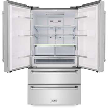 Z Line ZLINE RFM36 36 Inch Stainless Steel Counter Depth French Door Refrigerator — thumbnail 14