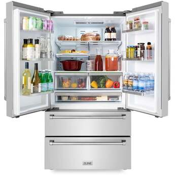 Z Line ZLINE RFM36 36 Inch Stainless Steel Counter Depth French Door Refrigerator — thumbnail 17