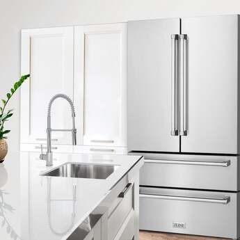 Z Line ZLINE RFM36 36 Inch Stainless Steel Counter Depth French Door Refrigerator — thumbnail 36