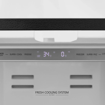 Z Line ZLINE RFM36BS 36 Inch Black Stainless Steel Counter Depth French Door Refrigerat — thumbnail 30