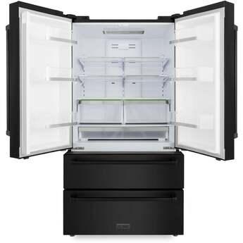 Z Line ZLINE RFM36BS 36 Inch Black Stainless Steel Counter Depth French Door Refrigerat — thumbnail 33