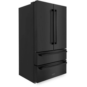 Z Line ZLINE RFM36BS 36 Inch Black Stainless Steel Counter Depth French Door Refrigerat — thumbnail 44