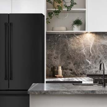 Z Line ZLINE RFM36BS 36 Inch Black Stainless Steel Counter Depth French Door Refrigerat — thumbnail 47