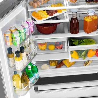 Z Line ZLINE RFM36BS 36 Inch Black Stainless Steel Counter Depth French Door Refrigerat — thumbnail 49