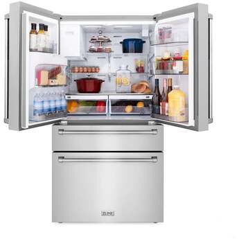 Z Line ZLINE RFMW36 36 Inch Stainless Steel Counter Depth French Door Refrigerator — thumbnail 19