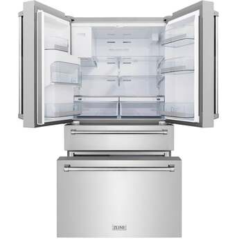 Z Line ZLINE RFMW36 36 Inch Stainless Steel Counter Depth French Door Refrigerator — thumbnail 28