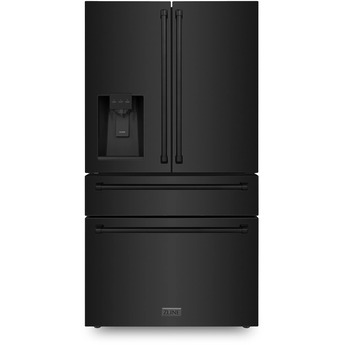 Z Line ZLINE RFMW36BS  36 Inch Counter Depth French Door Refrigerator