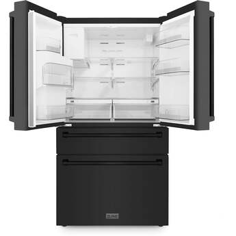 Z Line ZLINE RFMW36BS  36 Inch Counter Depth French Door Refrigerator — thumbnail 5