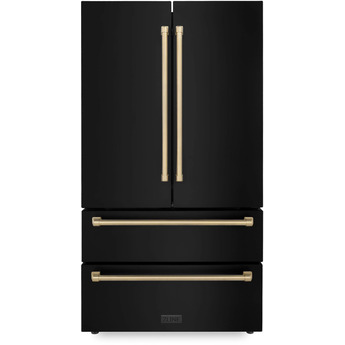 Z Line ZLINE RFMZ36BSCB  Autograph Edition Series 36 Inch Counter Depth French Door Ref — thumbnail 28