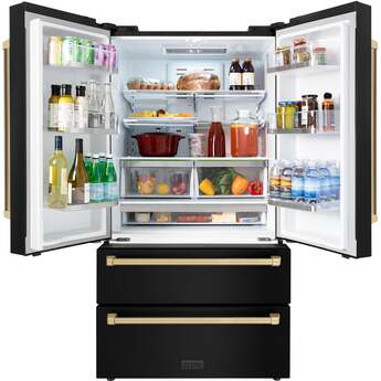 Z Line ZLINE RFMZ36BSCB  Autograph Edition Series 36 Inch Counter Depth French Door Ref — thumbnail 39