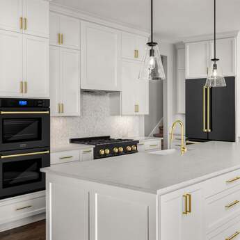 Z Line ZLINE RFMZ36BSCB  Autograph Edition Series 36 Inch Counter Depth French Door Ref — thumbnail 42