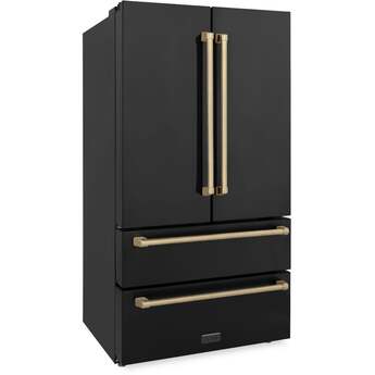 Z Line ZLINE RFMZ36BSCB  Autograph Edition Series 36 Inch Counter Depth French Door Ref — thumbnail 43