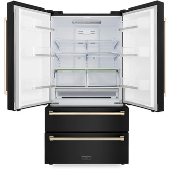 Z Line ZLINE RFMZ36BSCB  Autograph Edition Series 36 Inch Counter Depth French Door Ref — thumbnail 44