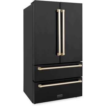Z Line ZLINE RFMZ36BSG  Autograph Edition Series 36 Inch Counter Depth French Door Refr — thumbnail 7