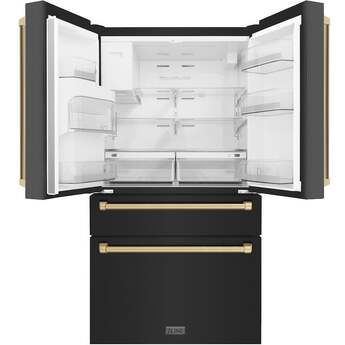 Z Line ZLINE RFMZW36BSCB  Autograph Edition Series 36 Inch Counter Depth French Door Re — thumbnail 11