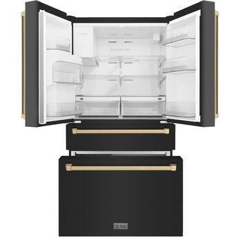 Z Line ZLINE RFMZW36BSCB  Autograph Edition Series 36 Inch Counter Depth French Door Re — thumbnail 26
