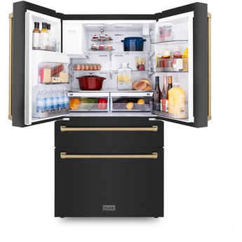 Z Line ZLINE RFMZW36BSCB  Autograph Edition Series 36 Inch Counter Depth French Door Re — thumbnail 34