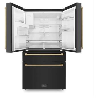Z Line ZLINE RFMZW36BSCB  Autograph Edition Series 36 Inch Counter Depth French Door Re — thumbnail 47
