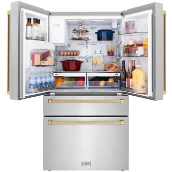 Z Line ZLINE RFMZW36CB  Autograph Edition Series 36 Inch Counter Depth French Door Refr — thumbnail 12