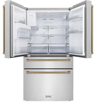 Z Line ZLINE RFMZW36CB  Autograph Edition Series 36 Inch Counter Depth French Door Refr — thumbnail 24