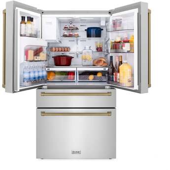 Z Line ZLINE RFMZW36CB  Autograph Edition Series 36 Inch Counter Depth French Door Refr — thumbnail 27