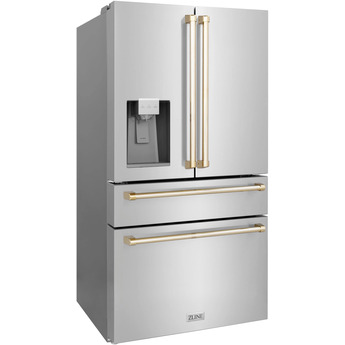 Z Line ZLINE RFMZW36MB  Autograph Edition Series 36 Inch Counter Depth French Door Refr — thumbnail 16