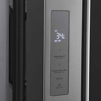 ZLINE Autograph Edition 36 in. 28.9 cu. ft. Standard-Depth French Door External Water Dispenser Refrigerator: Fingerprint Resistant Stainless Steel And Matte Black Handles — thumbnail 27