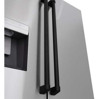ZLINE Autograph Edition 36 in. 28.9 cu. ft. Standard-Depth French Door External Water Dispenser Refrigerator: Fingerprint Resistant Stainless Steel And Matte Black Handles — thumbnail 29