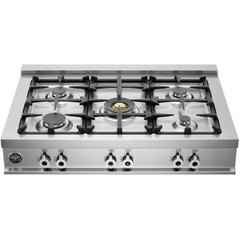 Bertazzoni CB36500XLP Professional Series 36 Inch Gas Sealed Burner Rangetop