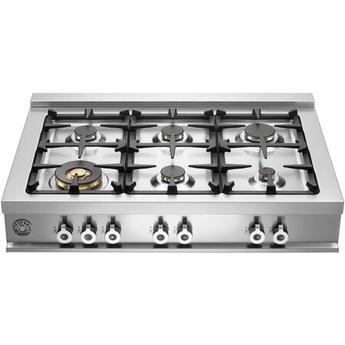 Bertazzoni CB36600XLP Professional Series 36 Inch Gas Sealed Burner Rangetop