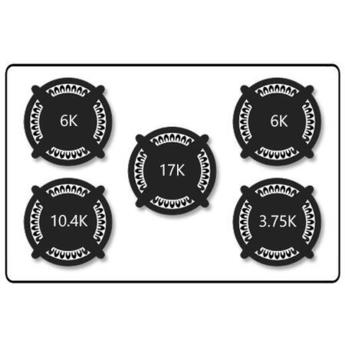 Bertazzoni MAST365QBXTLP Master Series 36 Inch Gas Sealed Burner Cooktop — thumbnail 4