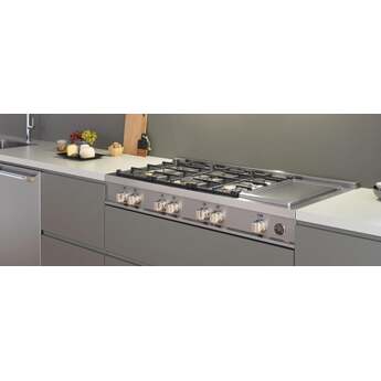 Bertazzoni MAST486GRTBXT Master Series 48 Inch Gas Sealed Burner Rangetop — thumbnail 8
