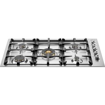 Bertazzoni QB36500XLP Professional Series 36 Inch Gas Sealed Burner Cooktop