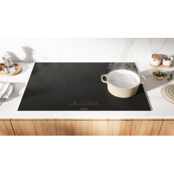 Bosch 800 Series 30 Inch Frameless Electric Radiant Cooktop: Black — thumbnail 2