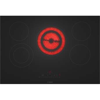 Bosch 800 Series 30 Inch Frameless Electric Radiant Cooktop: Black — thumbnail 7