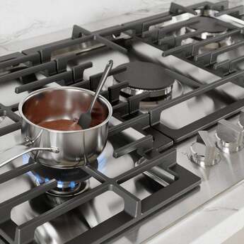 Bosch NGM5059UC 30 Inch 500 Series Gas Cooktop: Stainless Stainless Steel — thumbnail 18