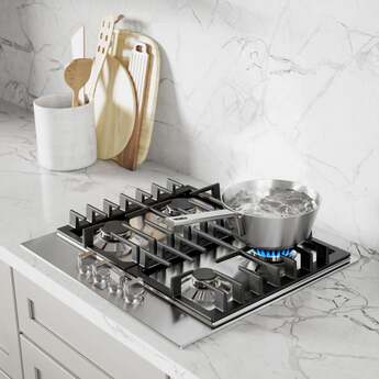 Bosch NGM5453UC 500 Series Gas Cooktop Stainless Steel — thumbnail 9