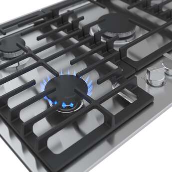 Bosch NGM5659UC 36 Inch Gas Cooktop Stainless Steel — thumbnail 23