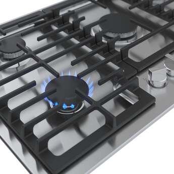 Bosch NGM5659UC 36 Inch Gas Cooktop Stainless Steel — thumbnail 39