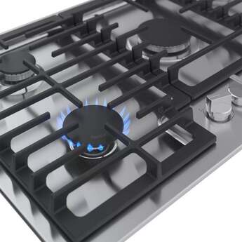 Bosch NGM5659UC 36 Inch Gas Cooktop Stainless Steel — thumbnail 48