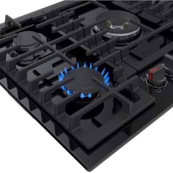 Bosch NGM8049UC 30 Inch Gas Cooktop 800 Series Black — thumbnail 46