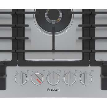 Bosch NGM8049UC 30 Inch Gas Cooktop 800 Series Black — thumbnail 5
