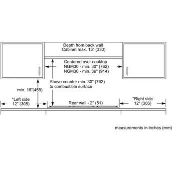 Bosch NGM8659UC 36 Inch 800 Series Gas Cooktop: Stainless Stainless Steel — thumbnail 28