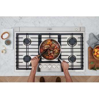 Bosch NGM8659UC 36 Inch 800 Series Gas Cooktop: Stainless Stainless Steel — thumbnail 32