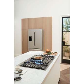 Bosch NGM8659UC 36 Inch 800 Series Gas Cooktop: Stainless Stainless Steel — thumbnail 36